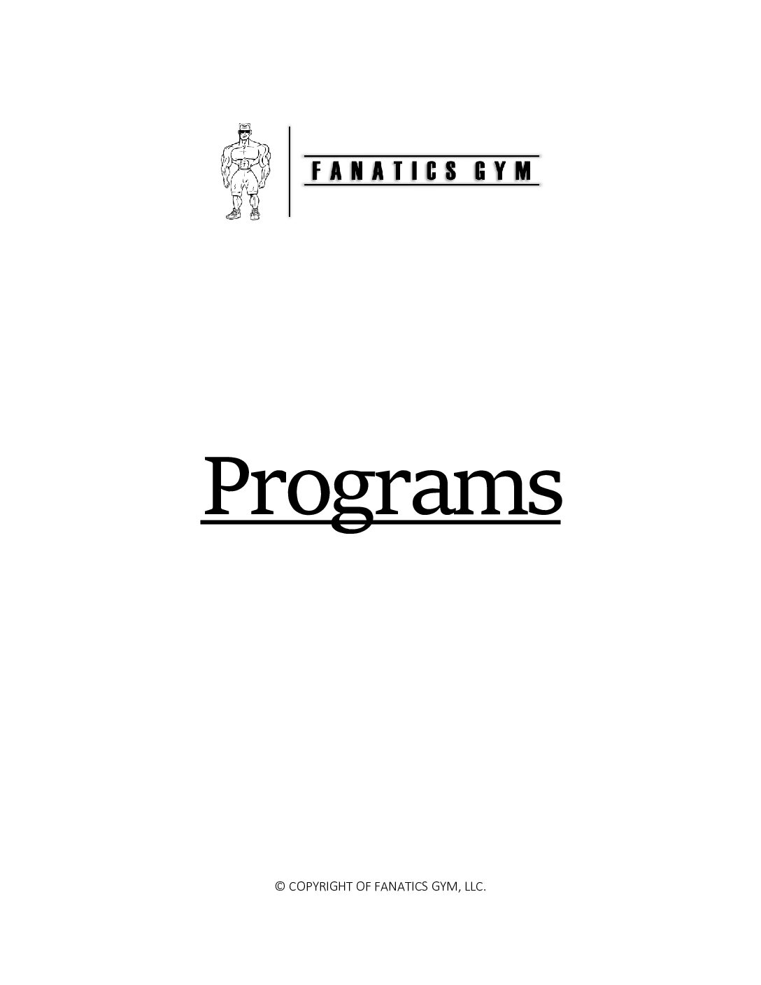 PROGRAMS